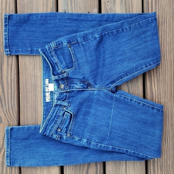 Selena Gomez Dream Out Loud Mid Rise Skinny Stretch Jeans 3 Dark Wash 26x29 VGUC - Picture 5 of 13